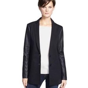 Theory Lavey K Pryor Black Blazer, NWT Size 0